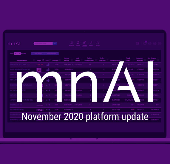 November 2020 platform update