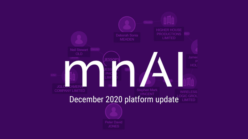 December 2020 platform update